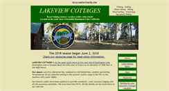 Desktop Screenshot of lakeviewcottages.net